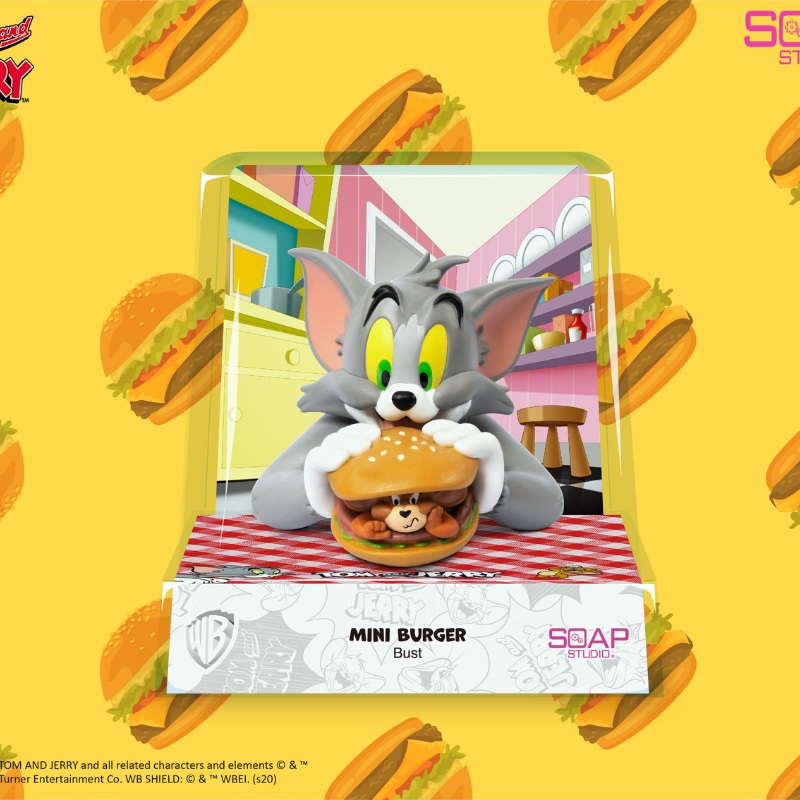 NEWSoap Studio Tom and Jerry - Mini Burger Bust