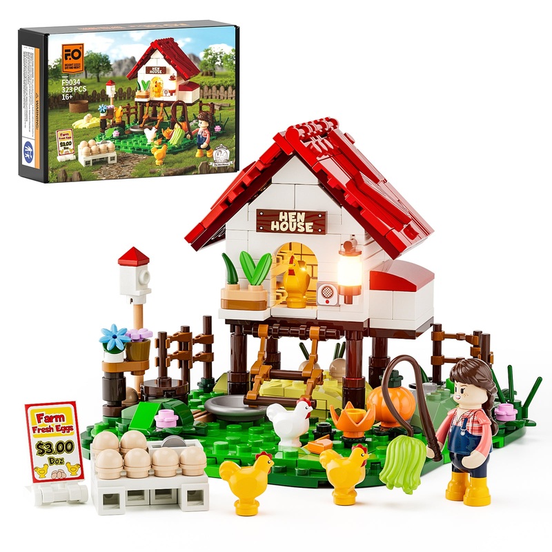 The Hen House 323 PCS