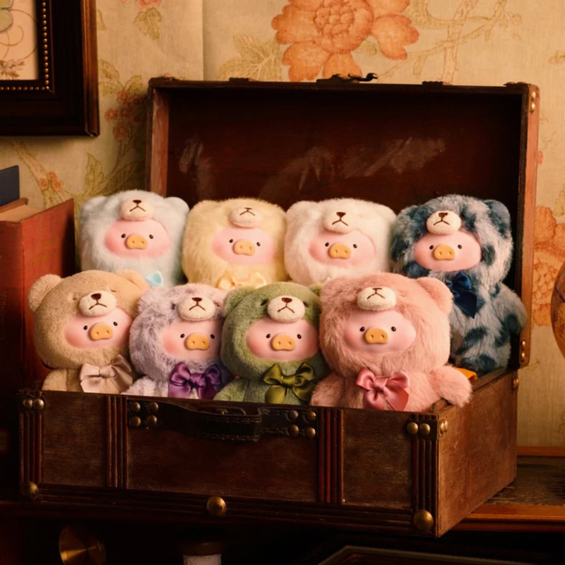 LimitedLULU THE PIGGY - VINTAGE TEDDY SHOP Vinyl Plush Blind Box