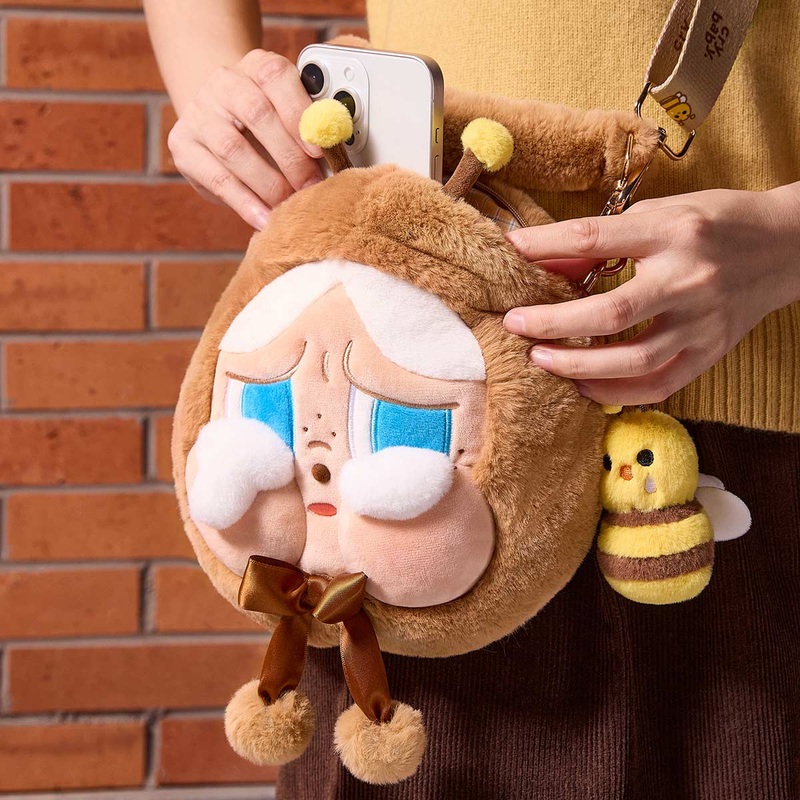 NEWPOP MART CRYBABY Crying Again Series-Big Head Bag(I'll Bring You a Flower)