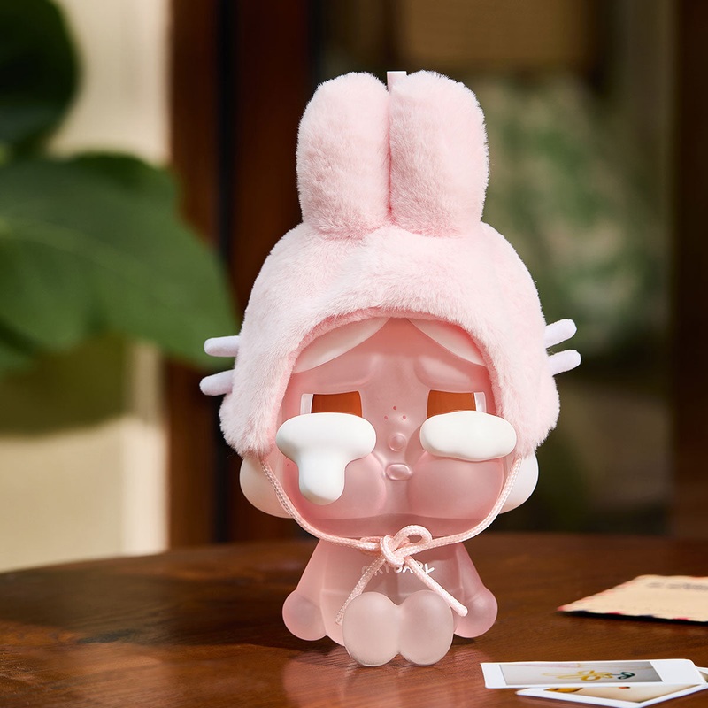 NEWPOP MART CRYBABY Crying Again Series-Plush Straw Cup (I'LL GIVE YOU ALL MY LOVE)