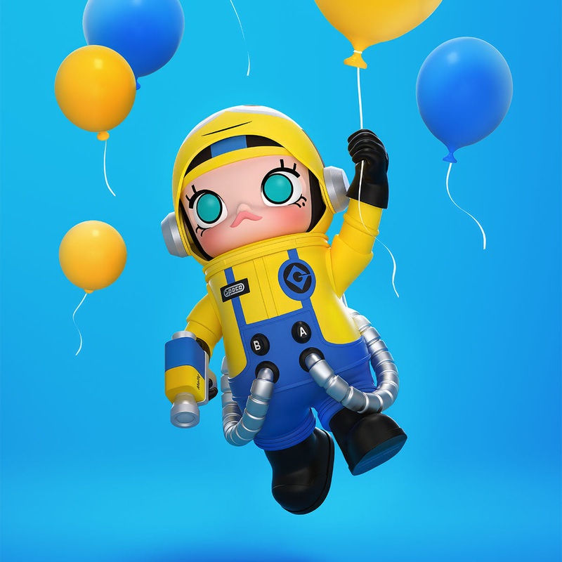 NEWPOP MART MEGA SPACE MOLLY 400% Minions