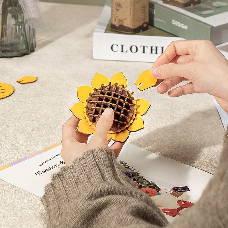 ROWOOD Sunflower Wood Kit