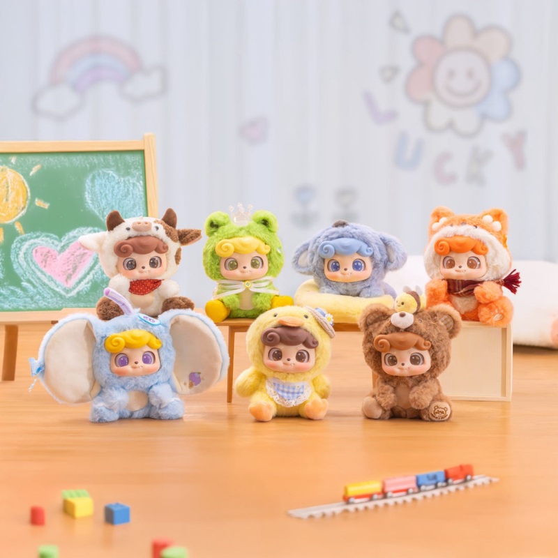 Jotoys: Q KID Animal Preschool Plush Series Blind Box