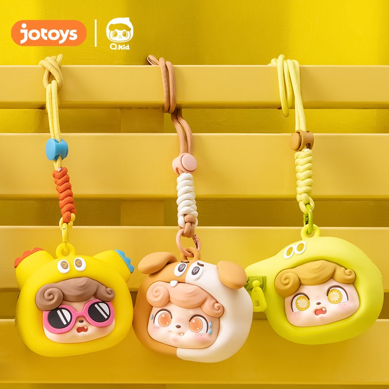 Jotoys Q KID Emotional Monsters Series Earphone bag Blind Box