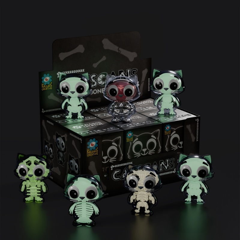 Kaleidos Creative Catscans (Bare Bones) Blind Box