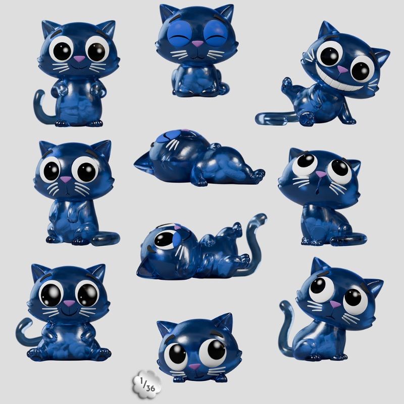 Kaleidos Creative Catscans Blind Box