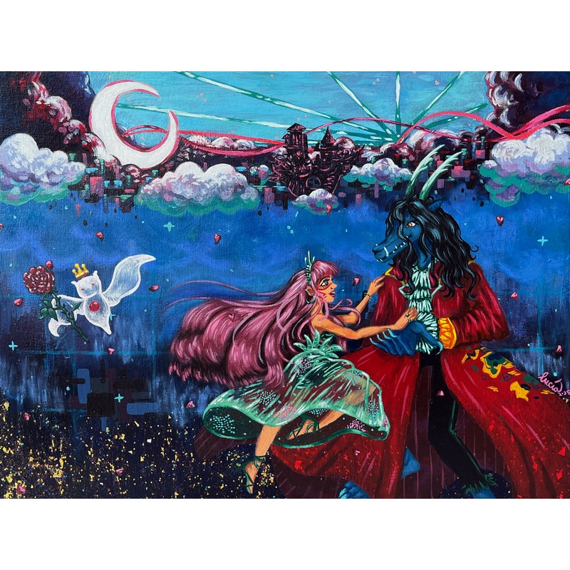 Luca Elena Ventura - Dancing to Pixels and Petals