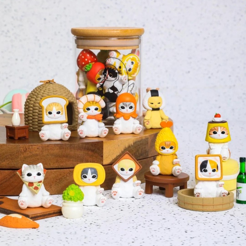 Mofusand I Don't Want To Be A Cat Mini Beans Series 2 Blind Bag (4-in-1)