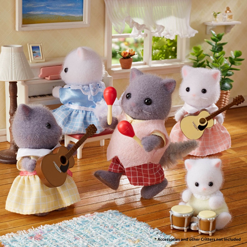 Calico Critters Persian Family Set