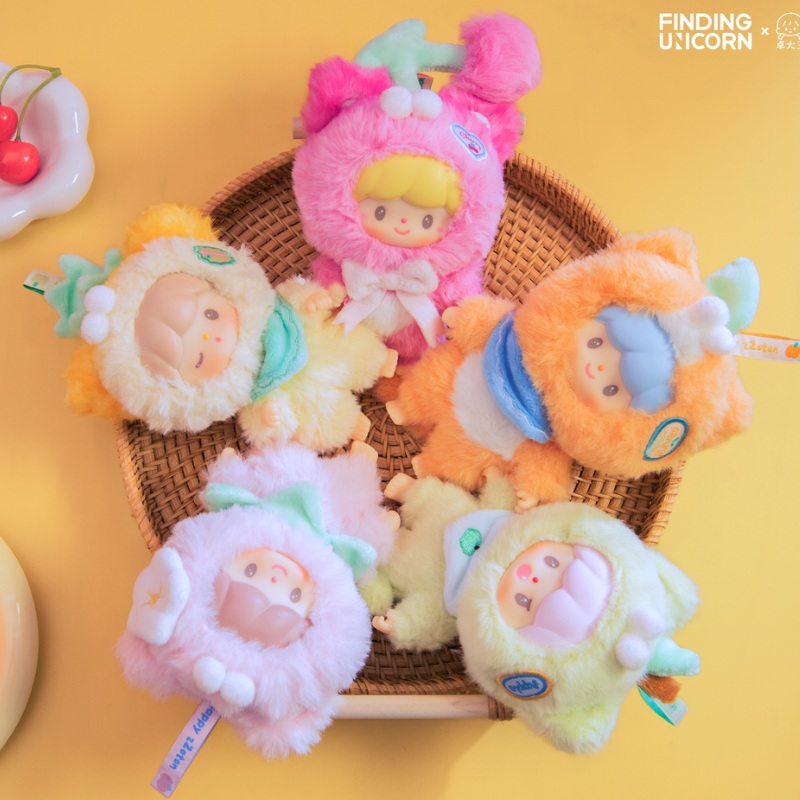 Finding Unicorn zZoton My Little Cat - Fruit Party Series Vinly Plush Blind Box