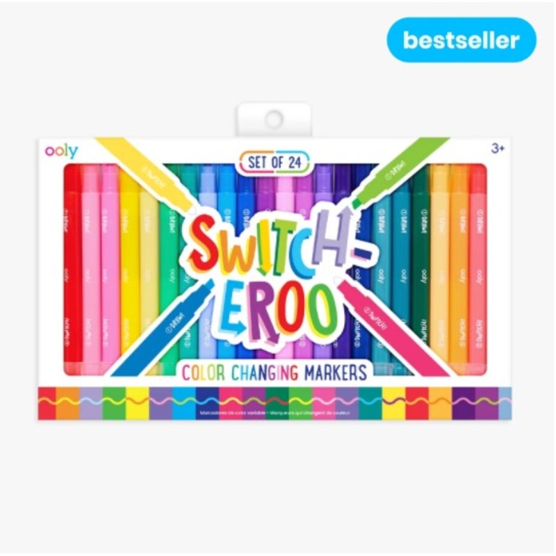 Switch-eroo! Color Changing Markers Set of 24