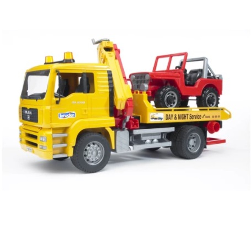 Tow Truck with Cross Country Vehicle