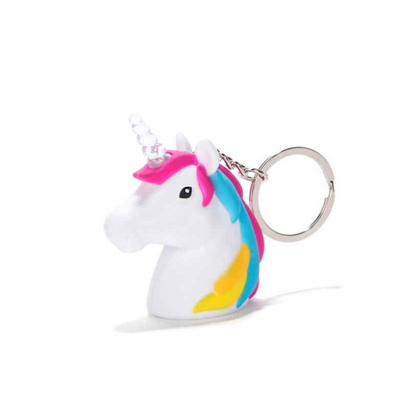 Unicorn LED Keychain