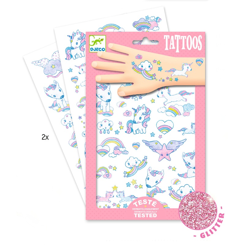 Unicorns Temporary Tattoos