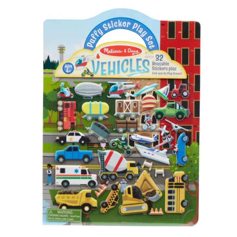 Vehicles Sticker Play Set
