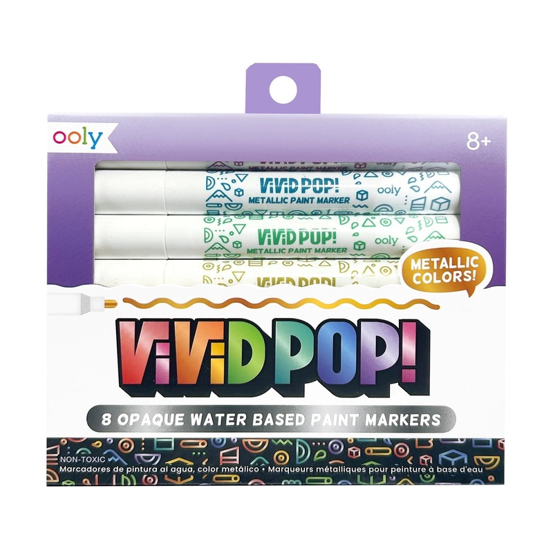 Vivid Pop! Water-Based Paint  Markers: Me