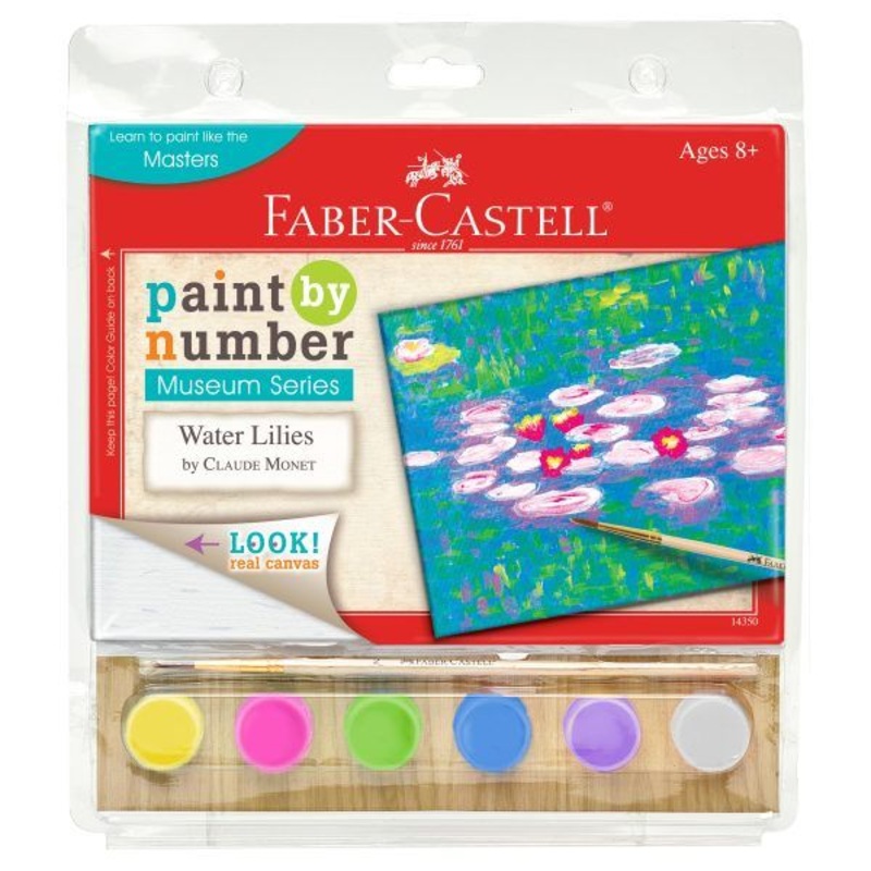 Water Lillies: Paint by Number Museum Series.