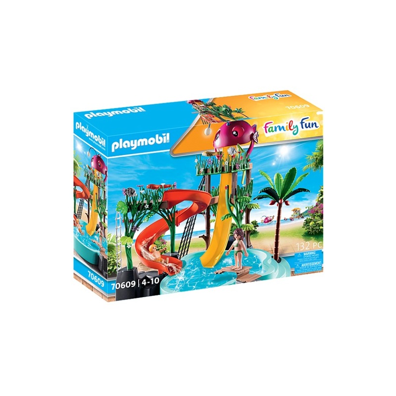Water Park with Slides
