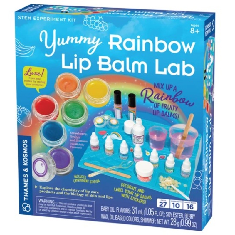 Yummy Rainbow Lip Balm Lab