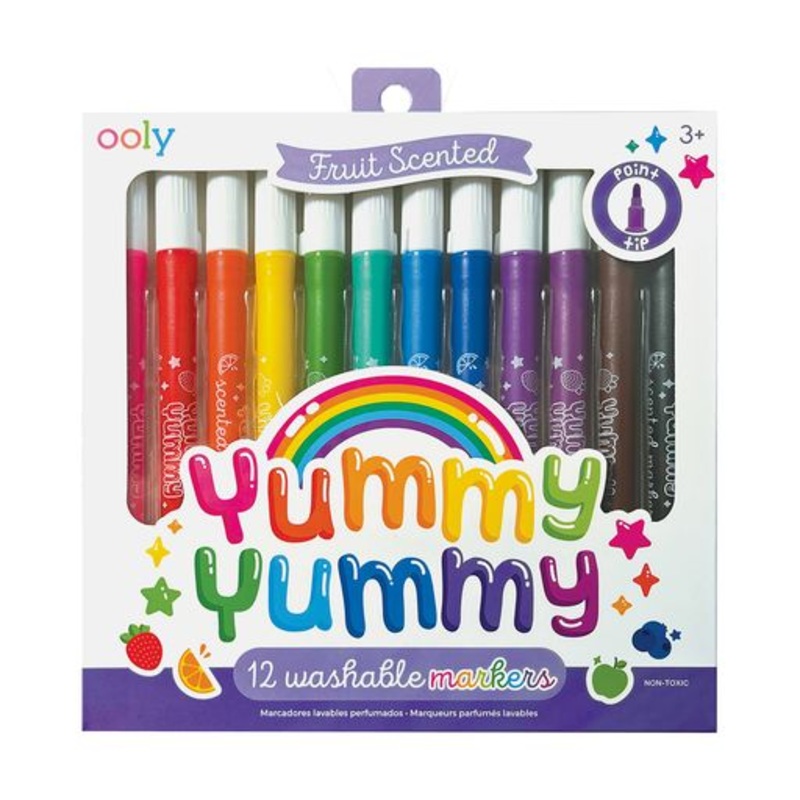 Yummy Yummy Scented Markers -  Set of 12