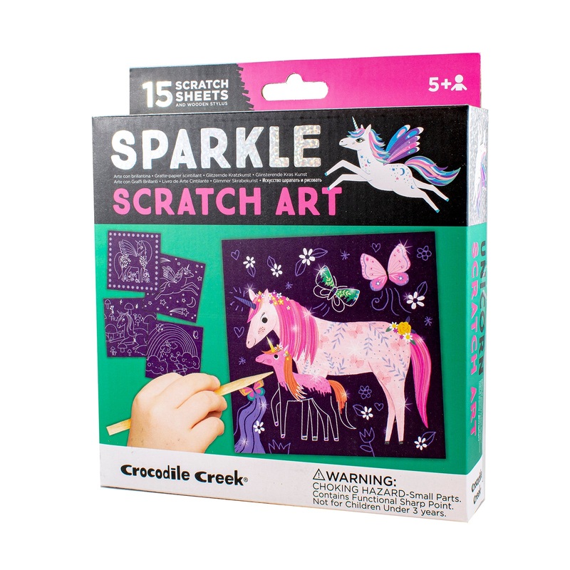 Sparkle Scratch Art : Unicorn