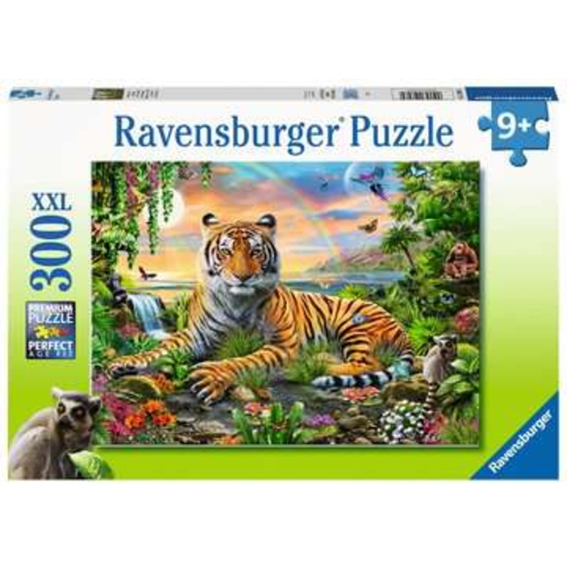Tiger at Sunset 300 piece XXL Ravensburger Puzzle