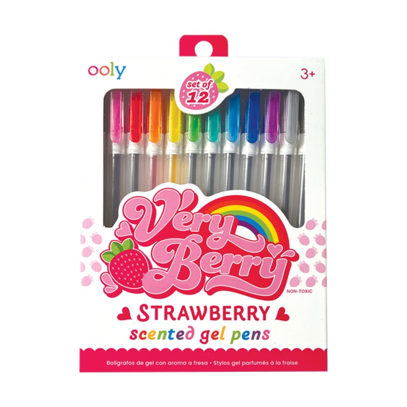 Very Berry Scented Gel Pens | Set of 12