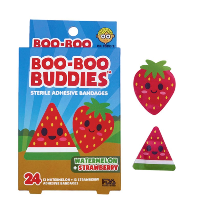 Watermelon & Strawberry | Boo Boo Buddies Bandages