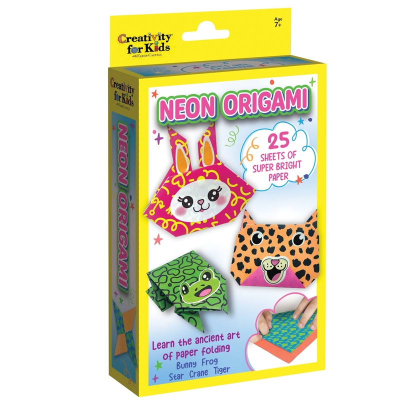 Neon Origami | Creativity For Kids