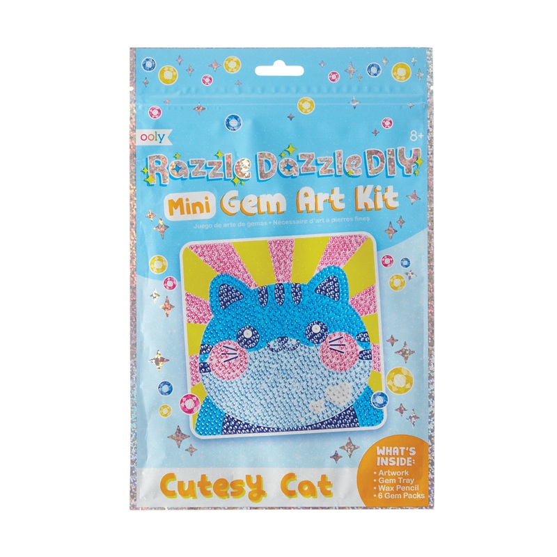 Razzle Dazzle DIY Gem Art Kit | Cutesy Cats