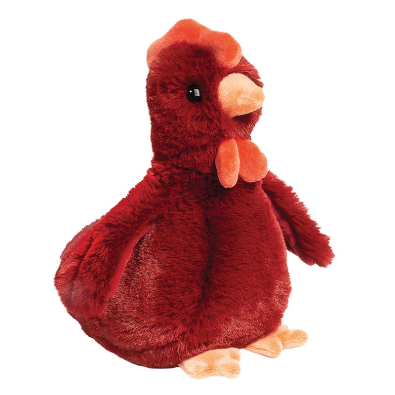 Rhodie Red Chicken Soft Mini | Douglas Cuddle Toys