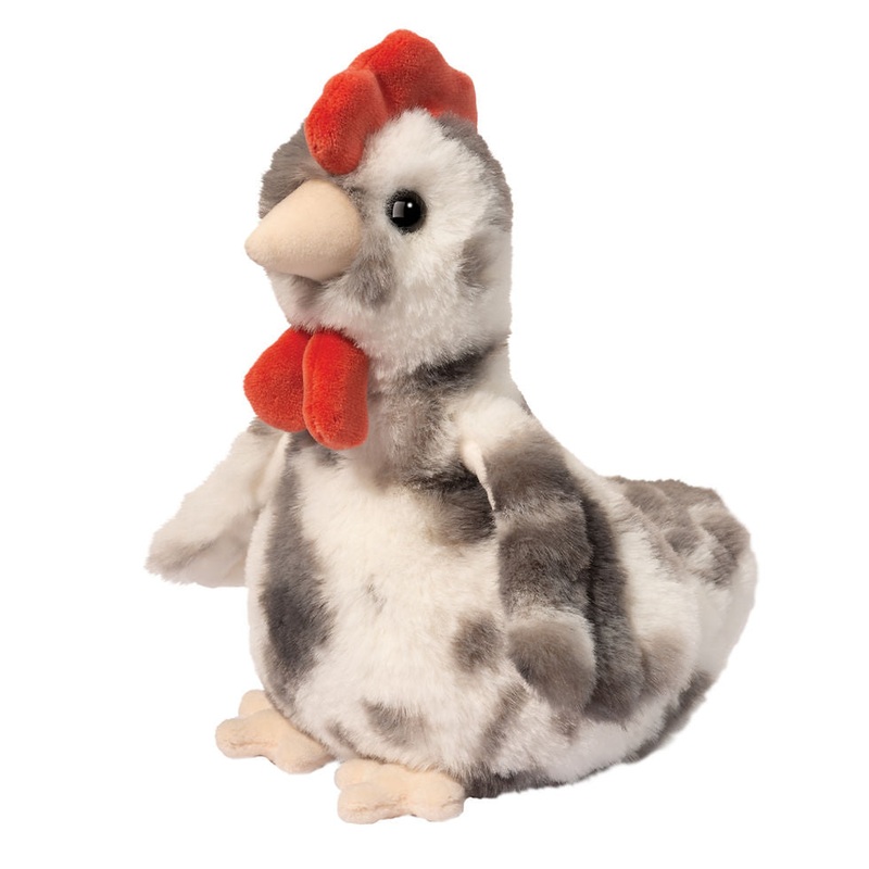 Rockie Spotted Chicken Mini Soft  | Douglas Cuddle Toys