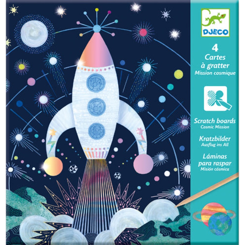 Scratch Board | Cosmic Mission