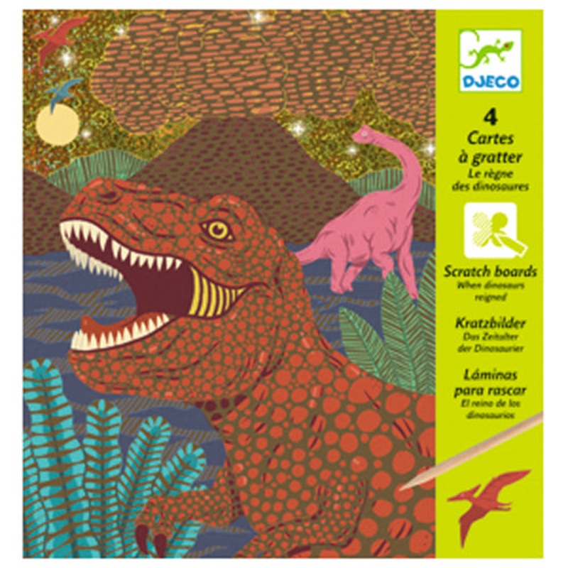 Scratch Board | When Dinosaurs Reigned