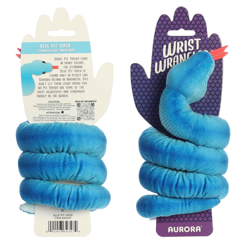 Blue Pit Viper | Aurora Wrist Wrangler