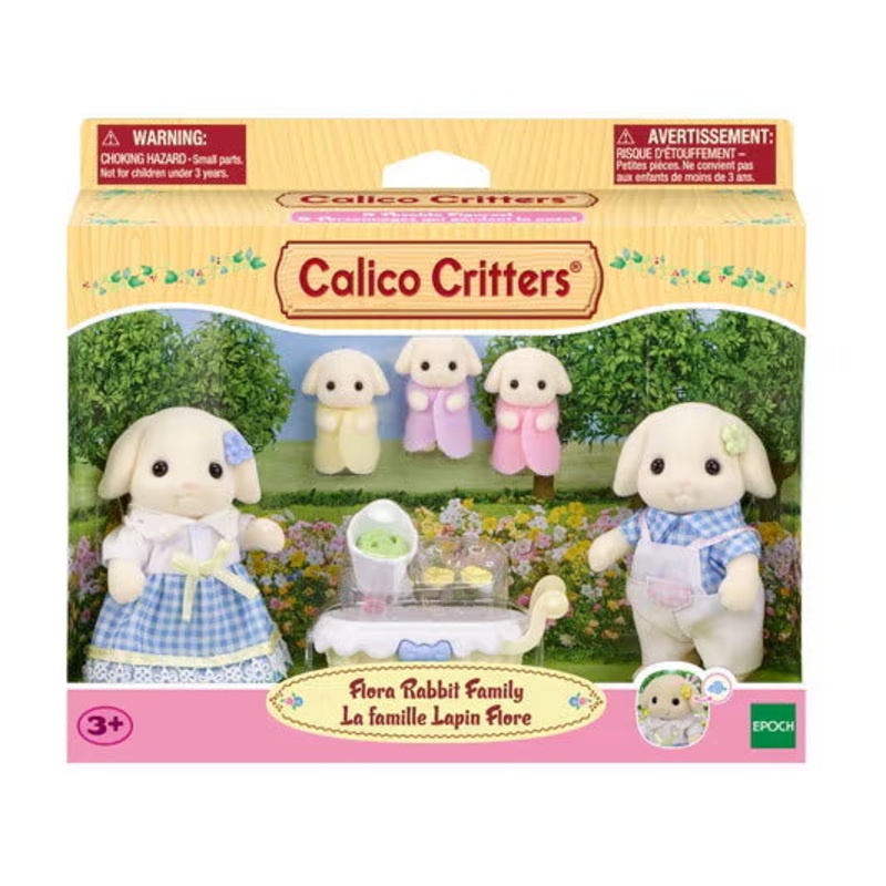 Calico Critters | Flora Rabbit Family