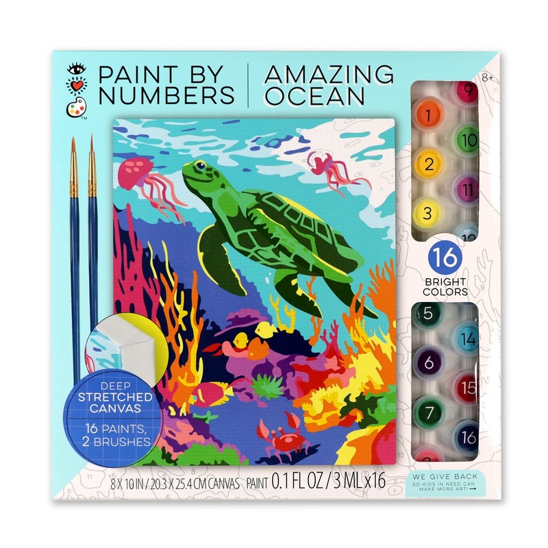 Amazing Ocean Paint By Number | iHeart