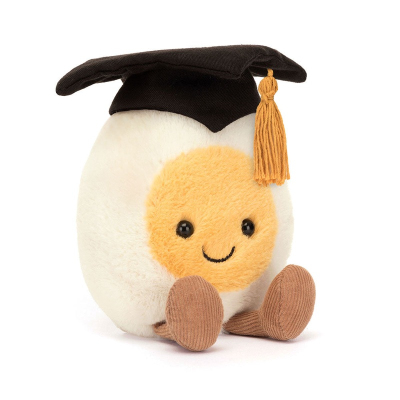 Amuseable Boiled Egg Graduation | Jellycat
