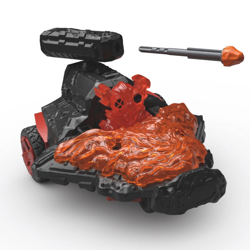 Lava Jet with Mini Creature