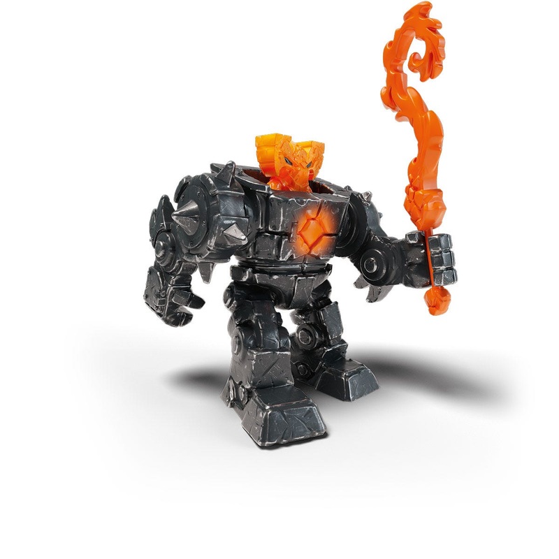 ELDRADOR Mini Creatures Shadow Lava Robot