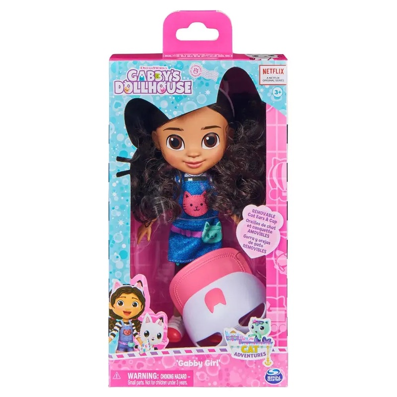 Gabbys DollHouse Travel Gabby Girl 8Inch