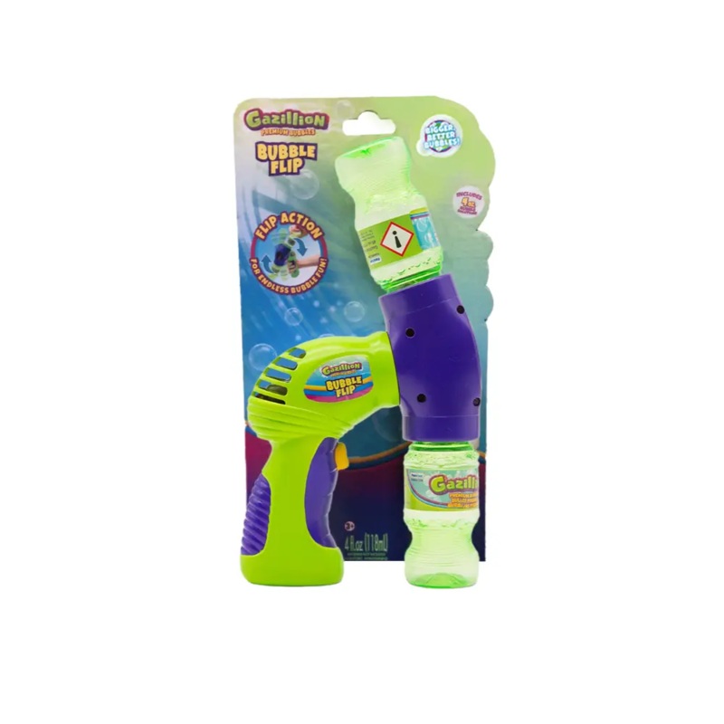 Gazillion Bubble Flip With 4oz Solution, Battery Operated