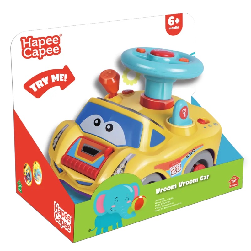 Hapee Capee Vroom Vroom Car B/O