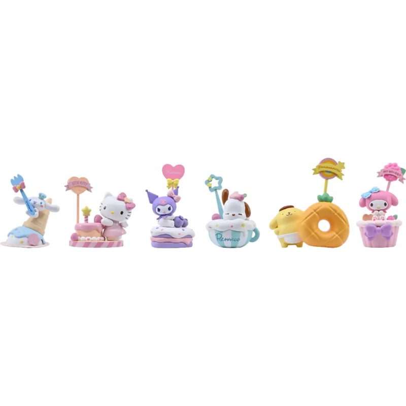 Hello Kitty Memo Stand Party Time 6asst