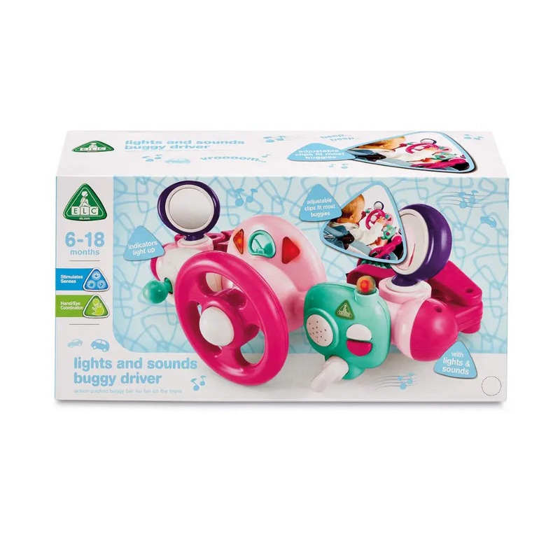 ELC Dwall L&S Buggy Driver Pink B/O