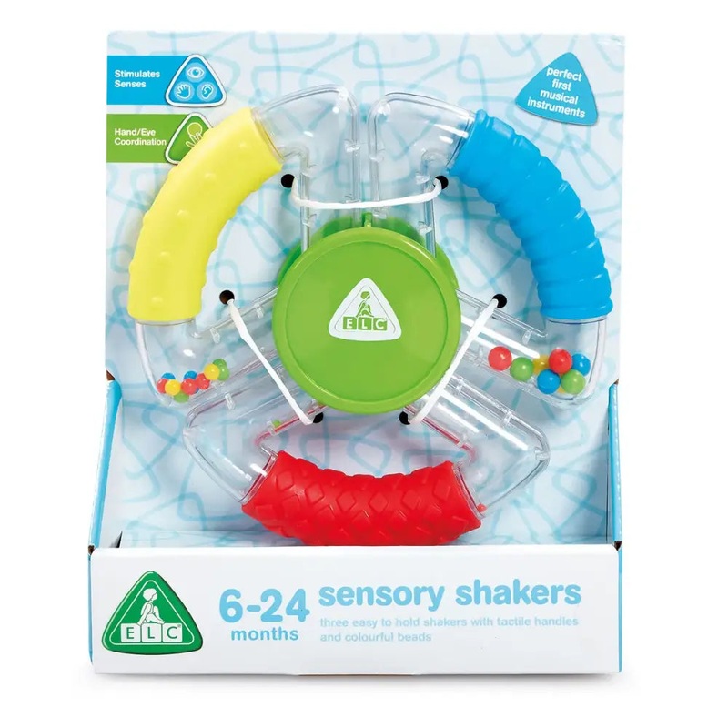ELC Dwall Sensory Rattle Trio