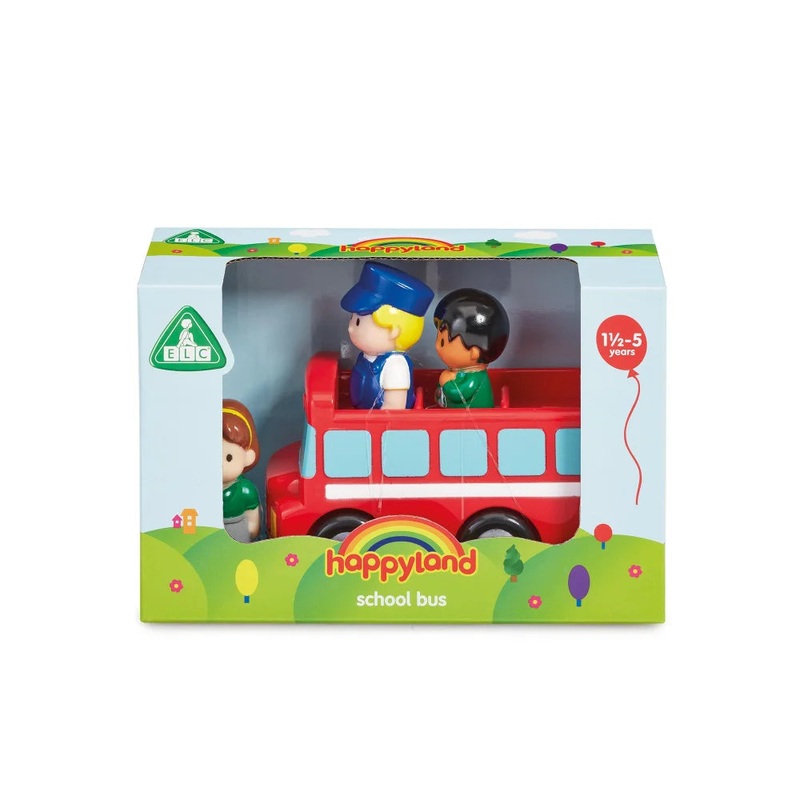ELC Happy Land School Bus 3 Figs