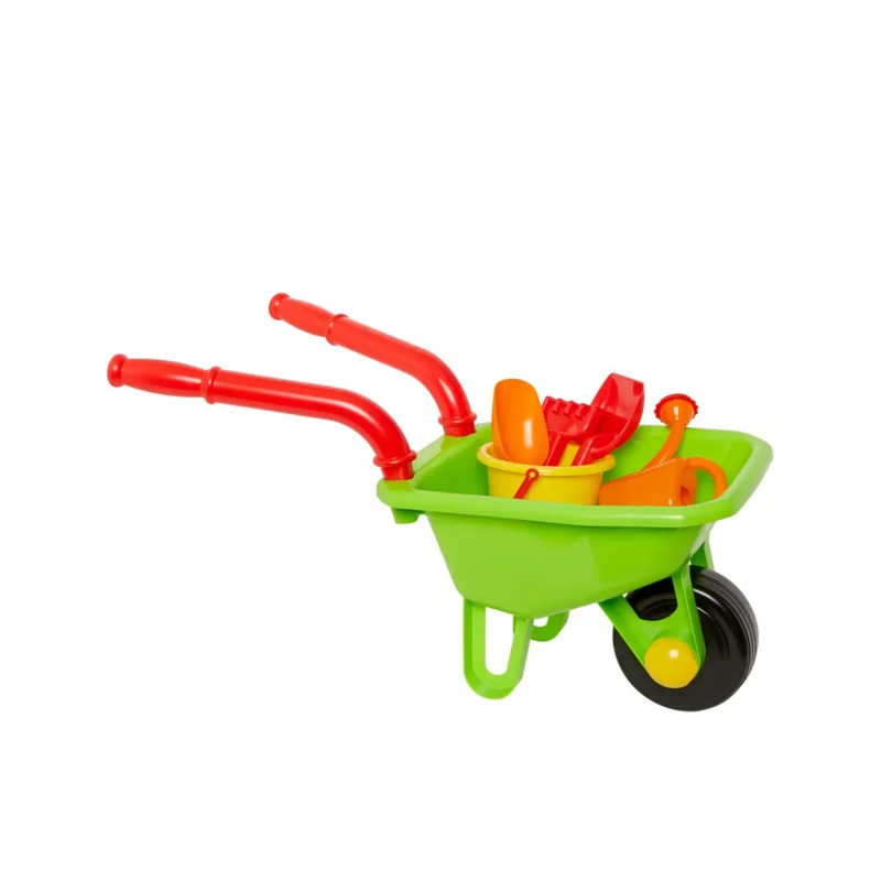ELC Outdoor Wheelbarrow Set