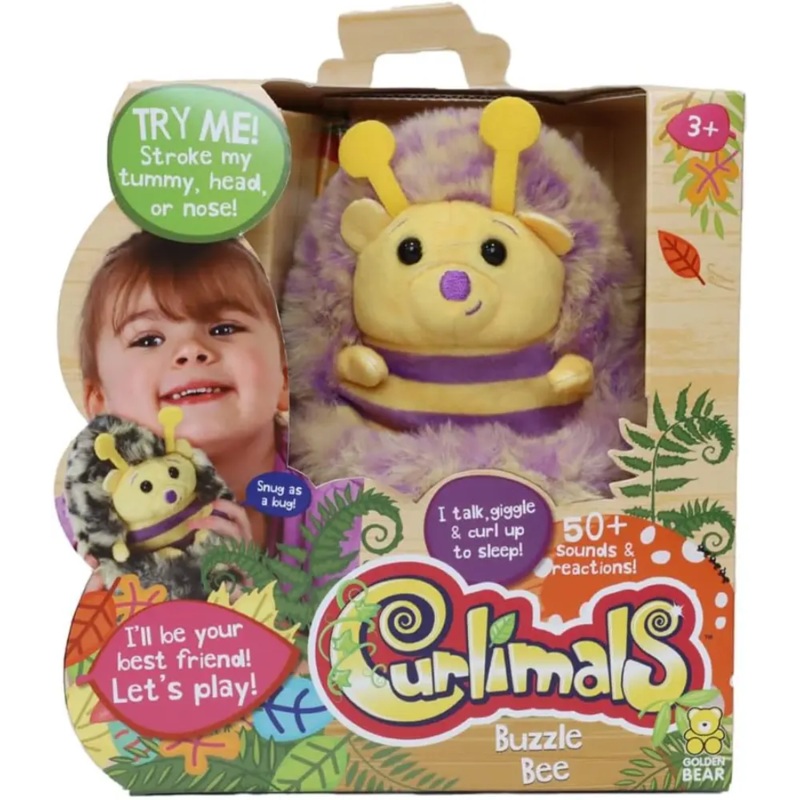 Curlimals Buzzle The Bee